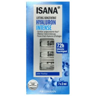 ISANA Hyaluronic Intense lifting concentrate, ampoules