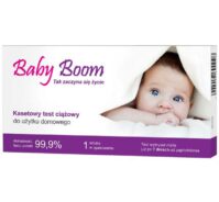 Kazeta s těhotenským testem Baby Boom