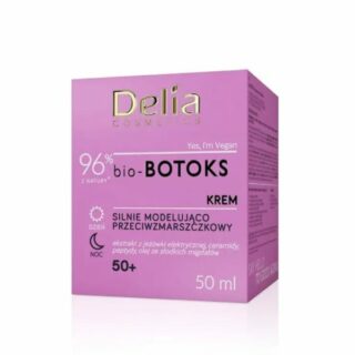 DELIA bio-BOTOKS 50+ modeling and anti-wrinkle face cream