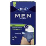 TENA Men Pants Plus, savá spodná bielizeň, veľkosť L/XL