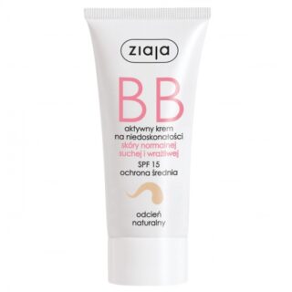 ZIAJA BB cream NATURAL tone for Normal, Dry & Sensitive skin - 50 ml