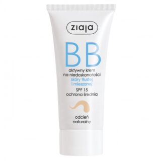 ZIAJA BB cream NATURAL shade for Oily & Mixed skin