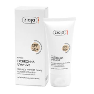 ZIAJA MED Protective treatment SPF50+ Toning cream - 50 ml