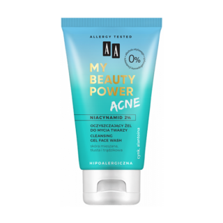 AA MY BEAUTY POWER ACNE Cleansing face wash gel 150 ml